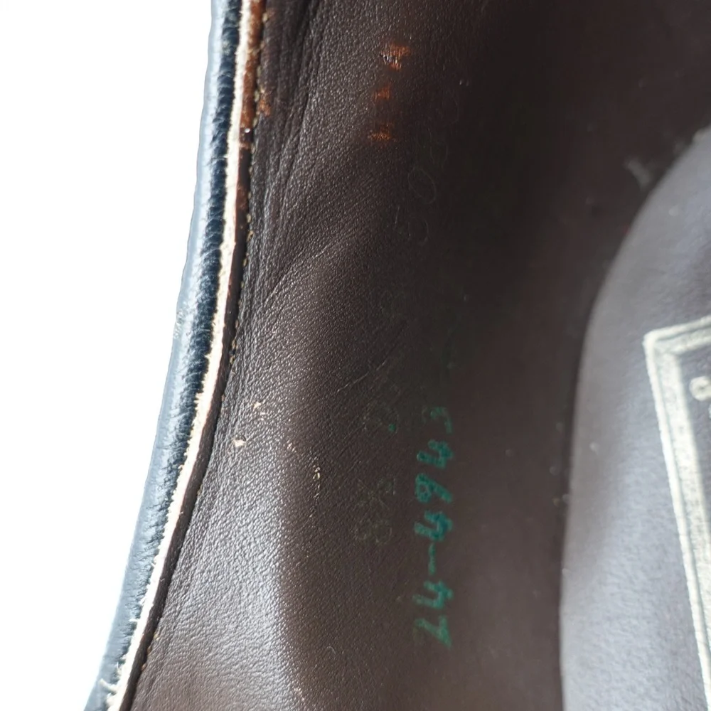 Johnston Murphy Crown Aristocraft Men Size 8.5 Shoes Red Leather Wingtip